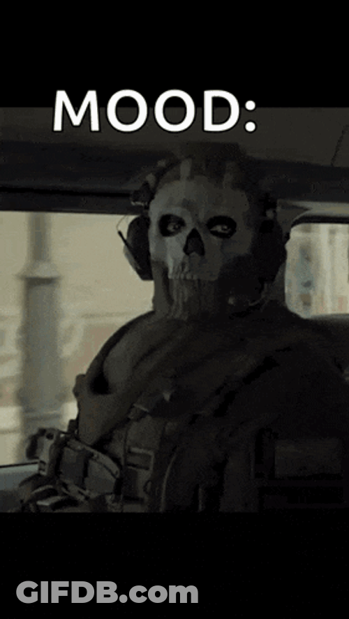 Ghost Call Of Duty Ghost GIF