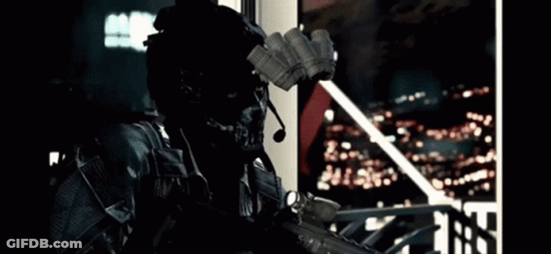 Ghost Cod Appearing From The Shadows GIF