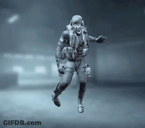 Ghost Cod Dancing Energetically GIF