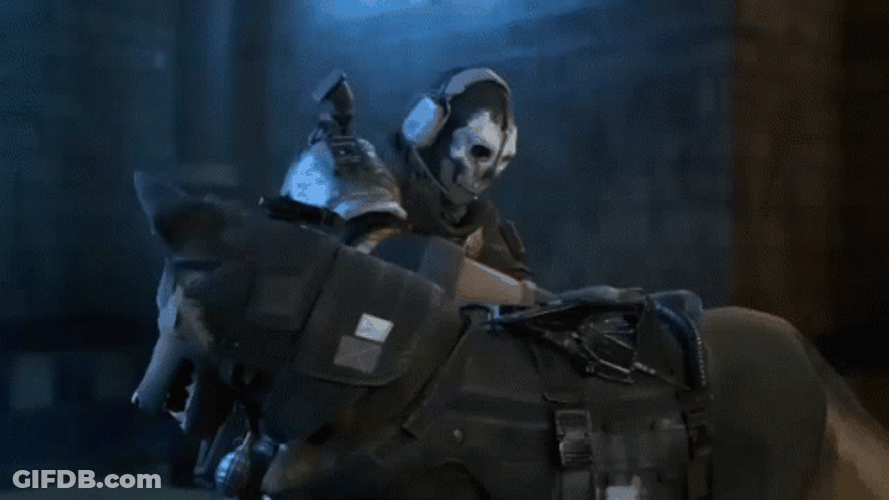Ghost Cod Fixing Riley Vest GIF