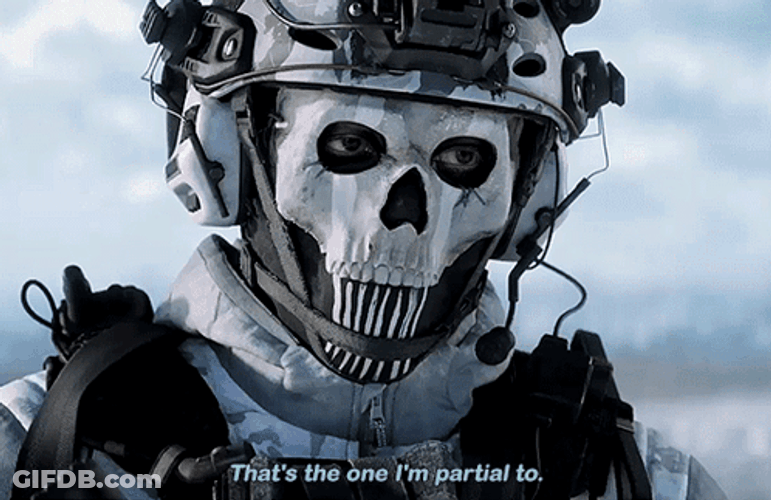 Ghost Cod Talking To Someone GIF