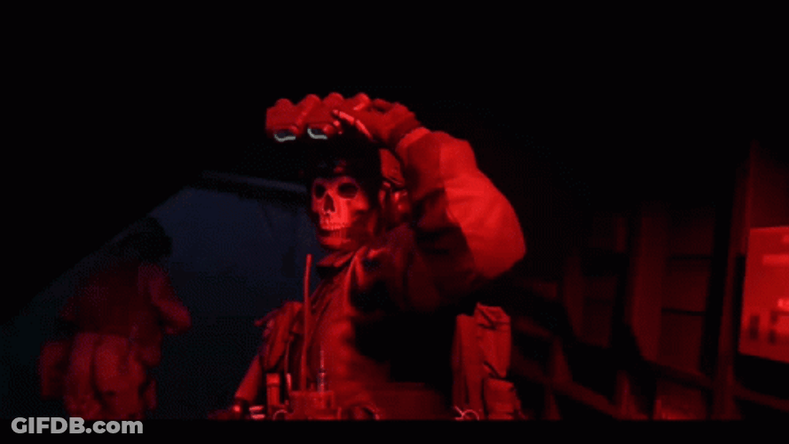 Ghost Cod Walking Away GIF