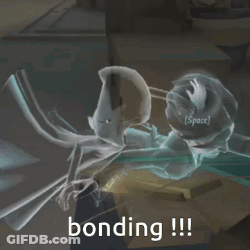 Ghost Dancing In Video Game With Bonding GIF