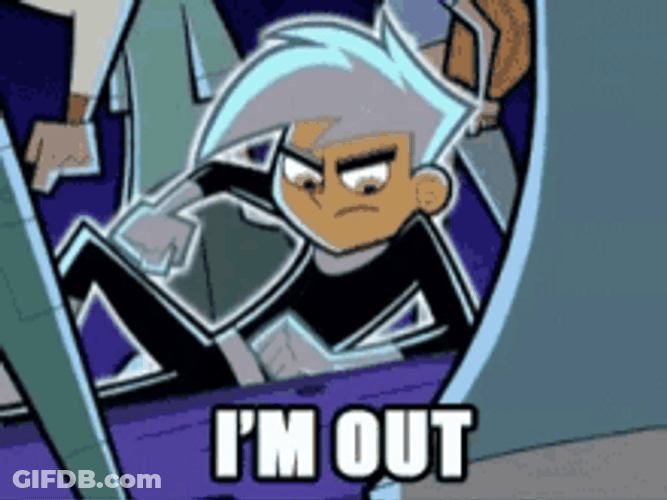 Ghost Danny Phantom Turning Invisible GIF