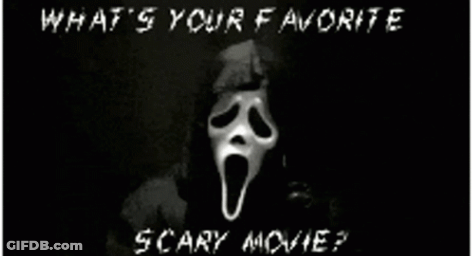 Ghost Face Scary Movie GIF