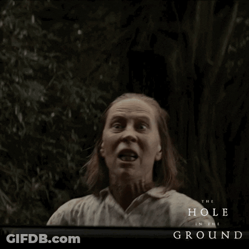 Ghost Hitting Head On The Car Holes Movie GIF