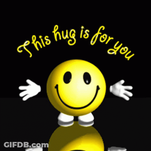 Ghost Hug This Is For You Emoji GIF