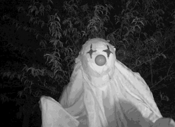 Ghost In Forest GIF