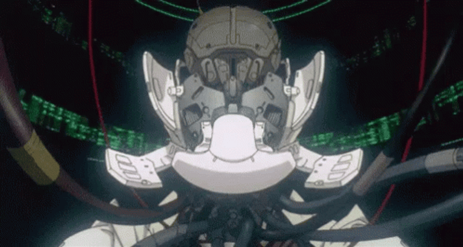 Ghost In The Shell Detailed Cyborg Making GIF