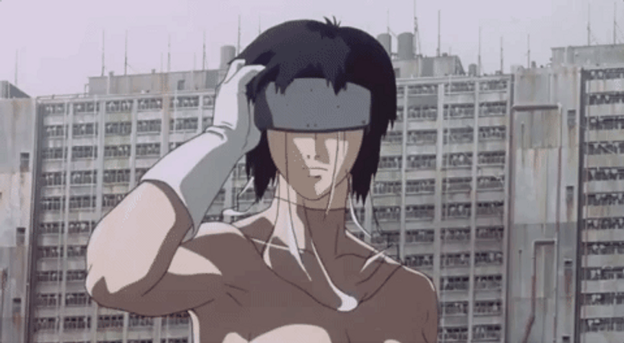 Ghost In The Shell Disappear GIF