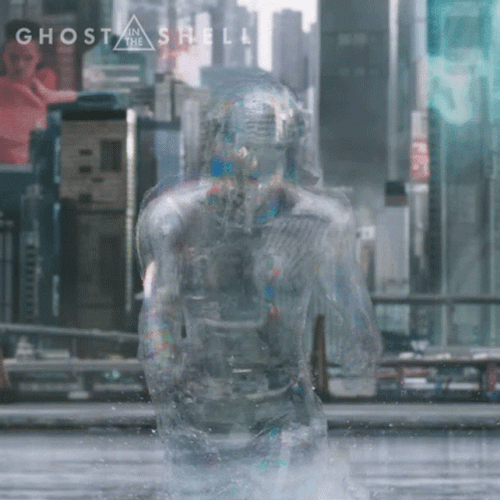 Ghost In The Shell Scarlett Kusanagi Appearing GIF