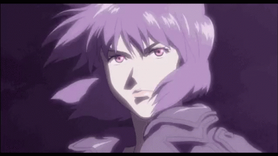Ghost In The Shell Windy Motoko Kusanagi GIF