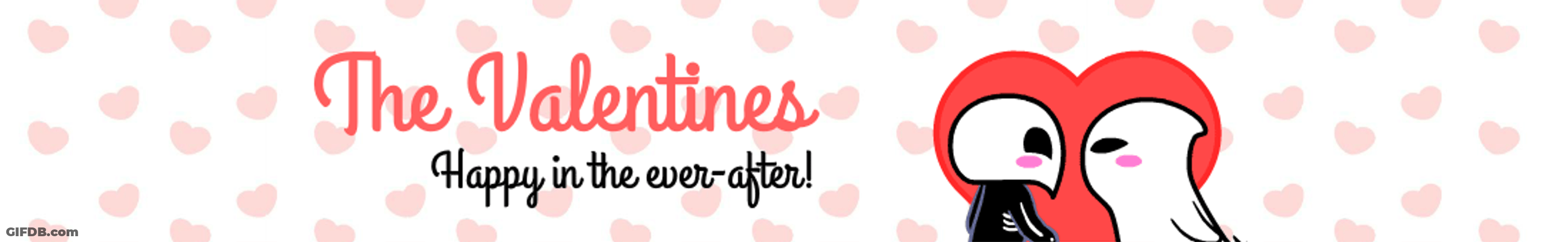 Ghost Kissing Funny Valentines Day GIF