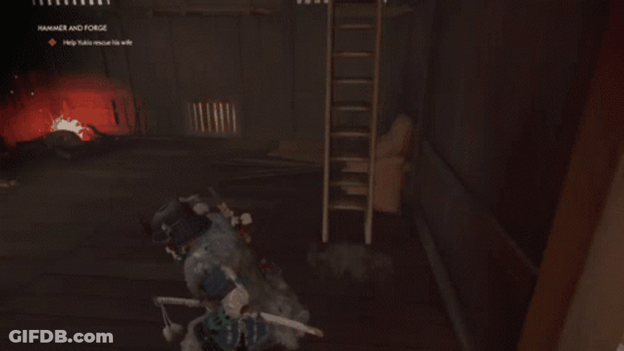 Ghost Of Tsushima Fall GIF