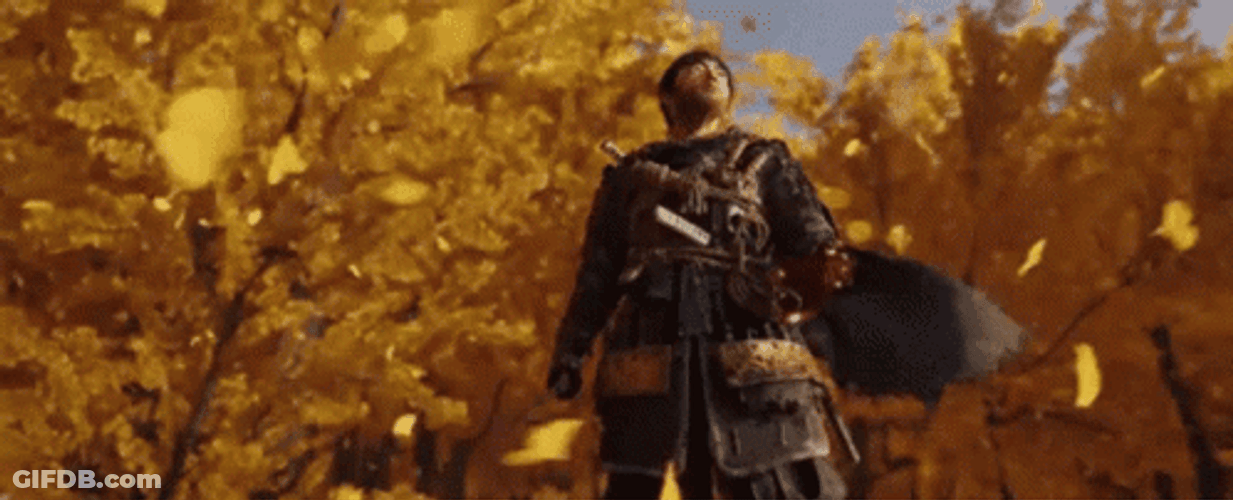 Ghost Of Tsushima Jin Sakai Forest GIF