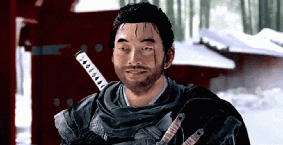 Ghost Of Tsushima Jin Sakai Smile GIF