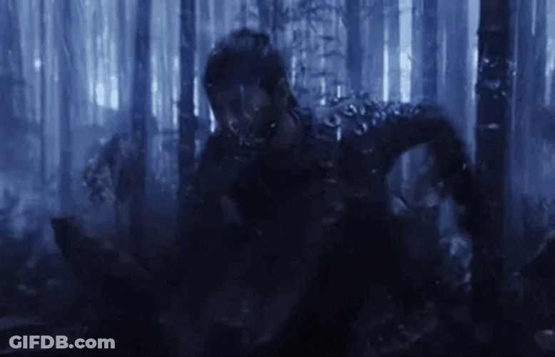 Ghost Of Tsushima Running Rain GIF