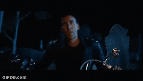 Ghost Rider Riding Motorcycle GIF