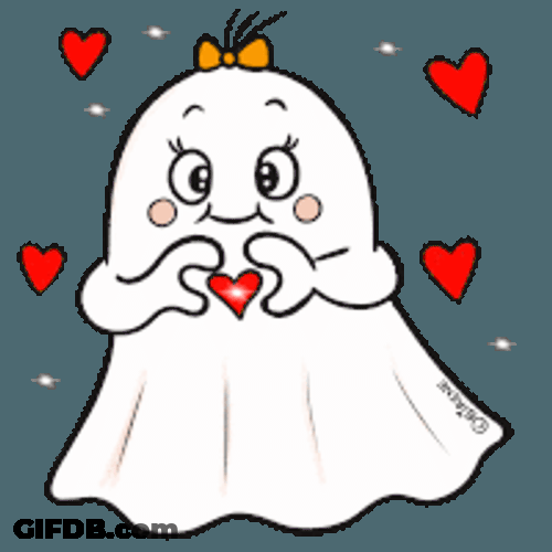 Ghost Sticker Halloween Sticker GIF