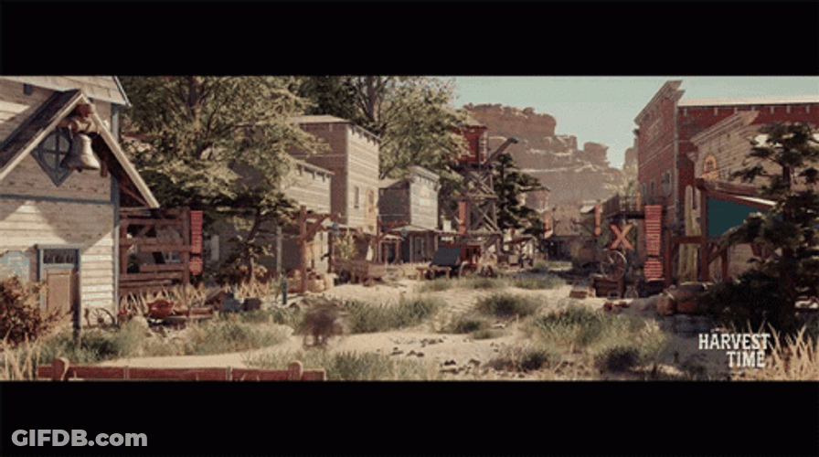 Ghost Town Harvest Time Video Game GIF