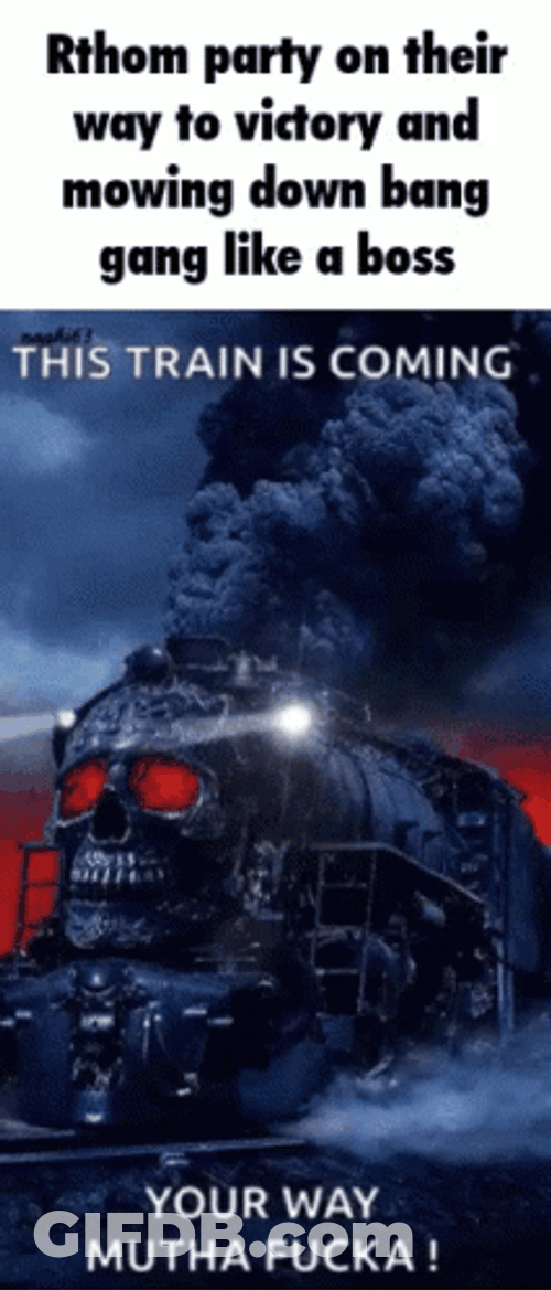 Ghost Train Crazy Train GIF