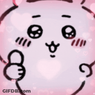 Ghost With Hearts And I Love GIF