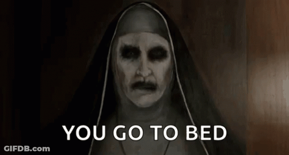 Ghost You Go To Bed GIF