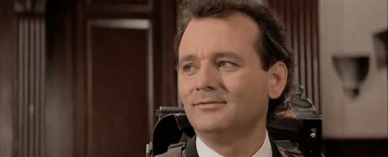 Ghostbusters 2 Awkward Moment GIF