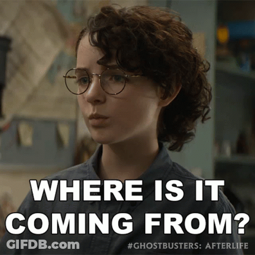 Ghostbusters: Afterlife Girl With Curly Hair And Glasses GIF