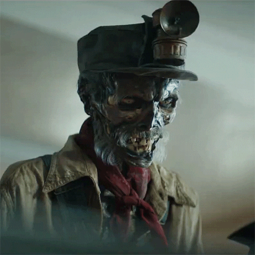 Ghostbusters Afterlife Miner Ghost GIF