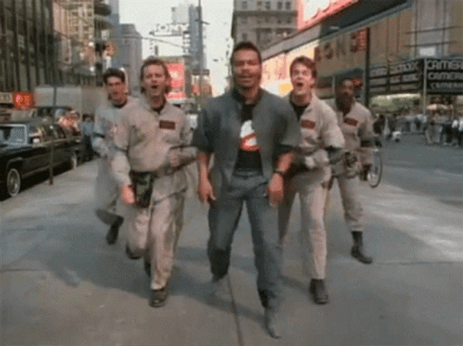 Ghostbusters Dance Music Video GIF