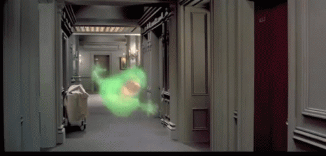 Ghostbusters Slimer Attack Peter GIF