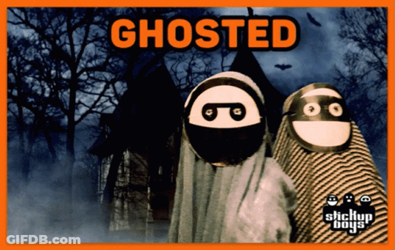 Ghosted Halloween Cosplay GIF