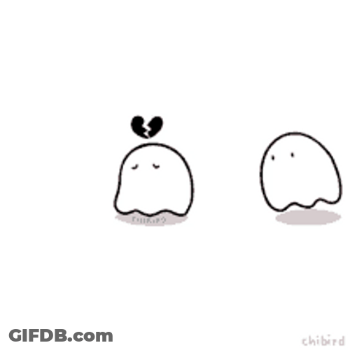 Ghosts Comfort Hug Cute Animation GIF