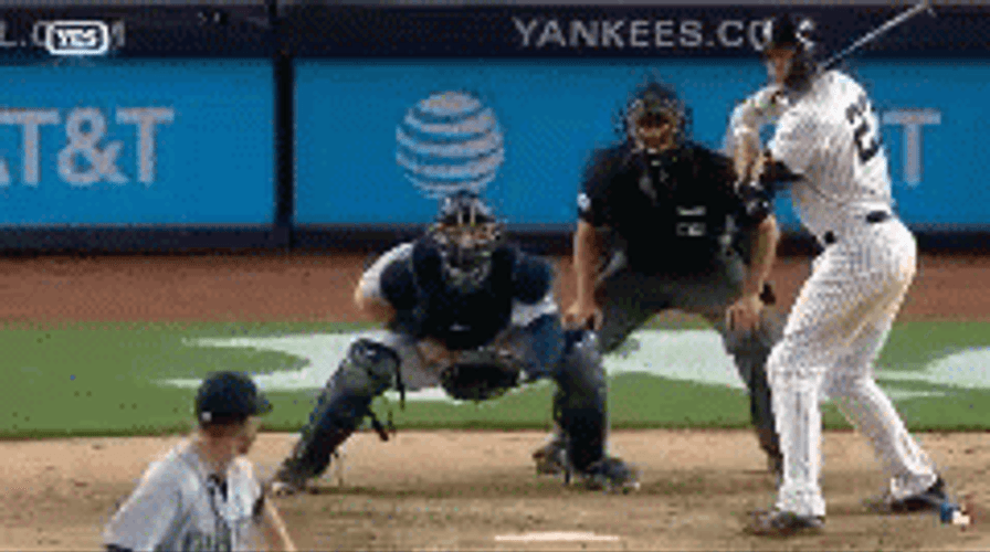 Giancarlo Stanton Walk-Off Home Run GIF