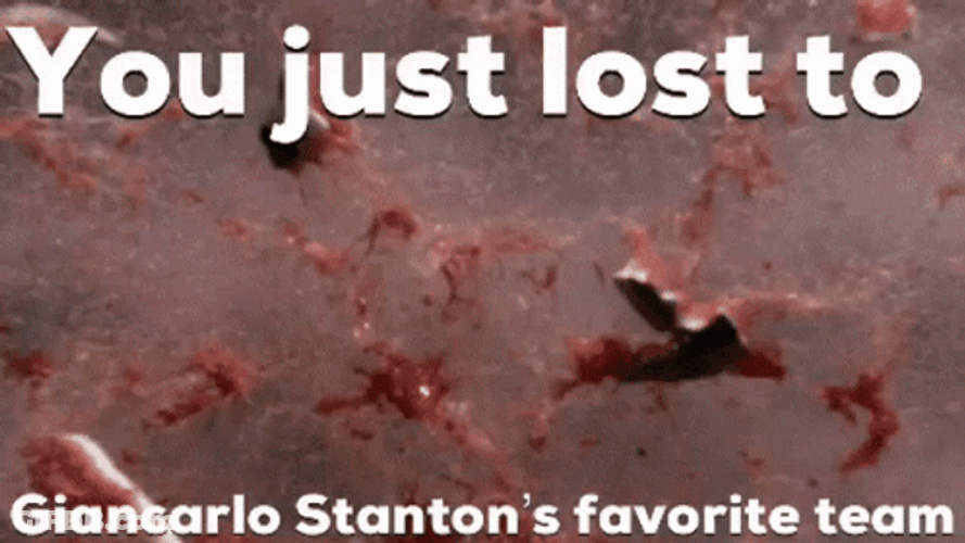 Giancarlo Stanton You Just Lost GIF