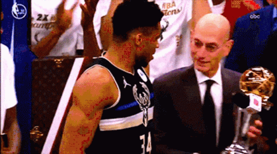 Giannis Antetokounmpo Award GIF