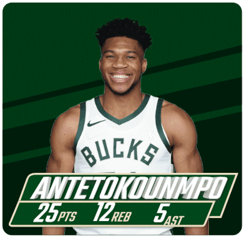 Giannis Antetokounmpo Double Game GIF