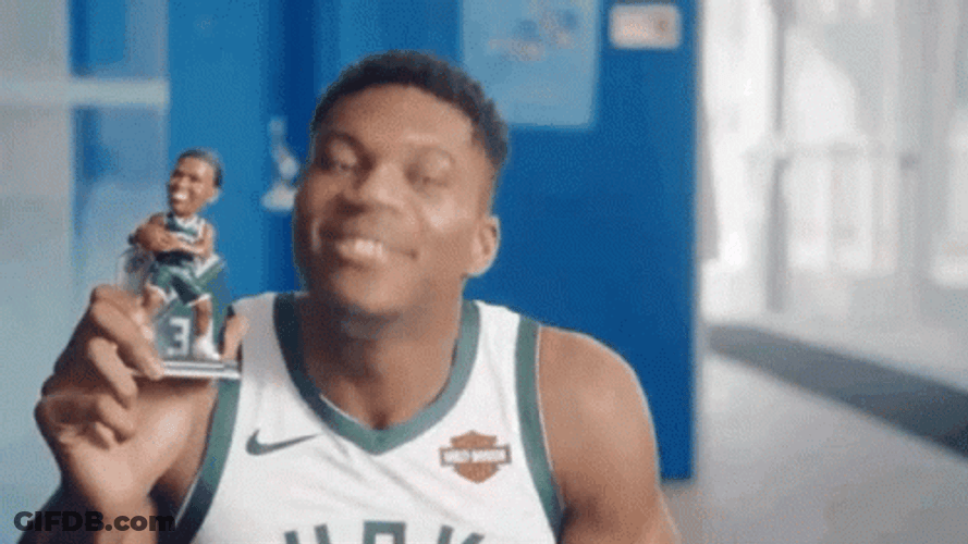 Giannis Antetokounmpo Figurine GIF