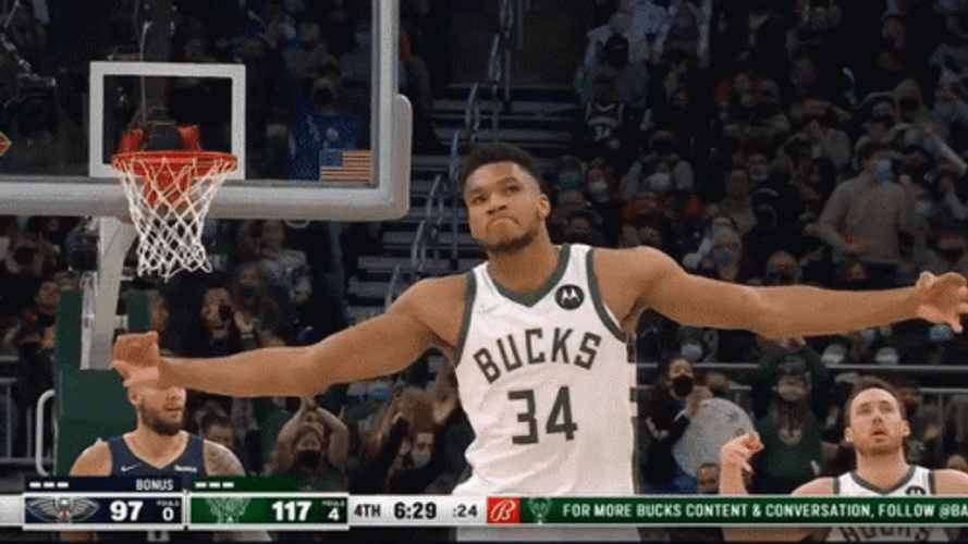 Giannis Antetokounmpo Winner GIF