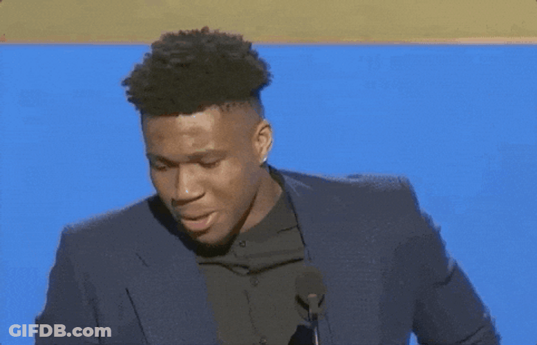 Giannis Press Conference Crying Emotional Damage Meme GIF