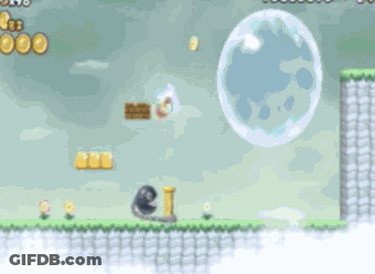Giant Bubble Floating In Sky GIF