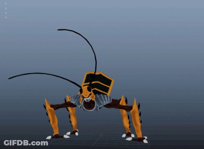 Giant Dancing Cockroach GIF