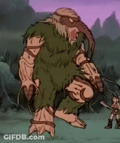Giant Elephant With Sword GIF