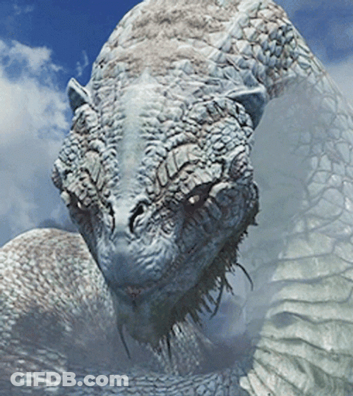 Giant Serpent Anaconda Snake GIF