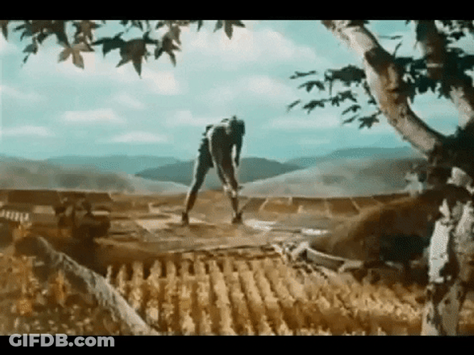 Giant Vegetables Ad GIF
