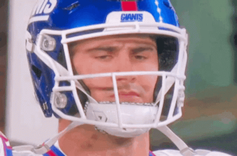 Giants Daniel Jones Concerned GIF