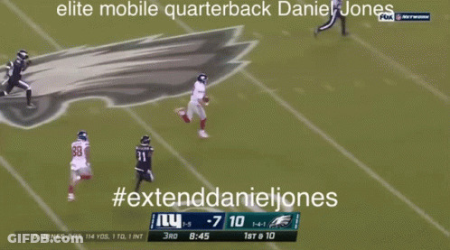 Giants Vs Eagles Football Game On Fox GIF