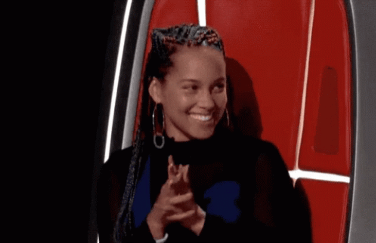 Giddy Alicia Keys GIF