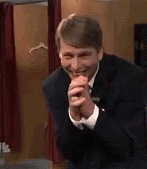 Giddy Chris Clayton GIF